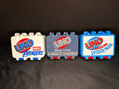 Card game box (UNO Spiderman game included)