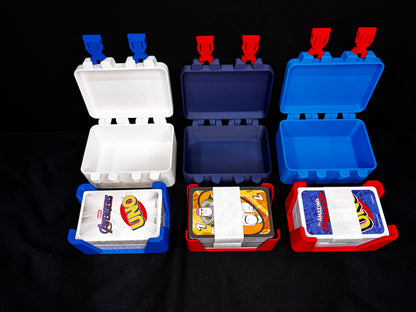 Card game box (UNO Spiderman game included)