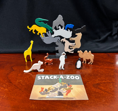 Stack a Zoo Game Solo play