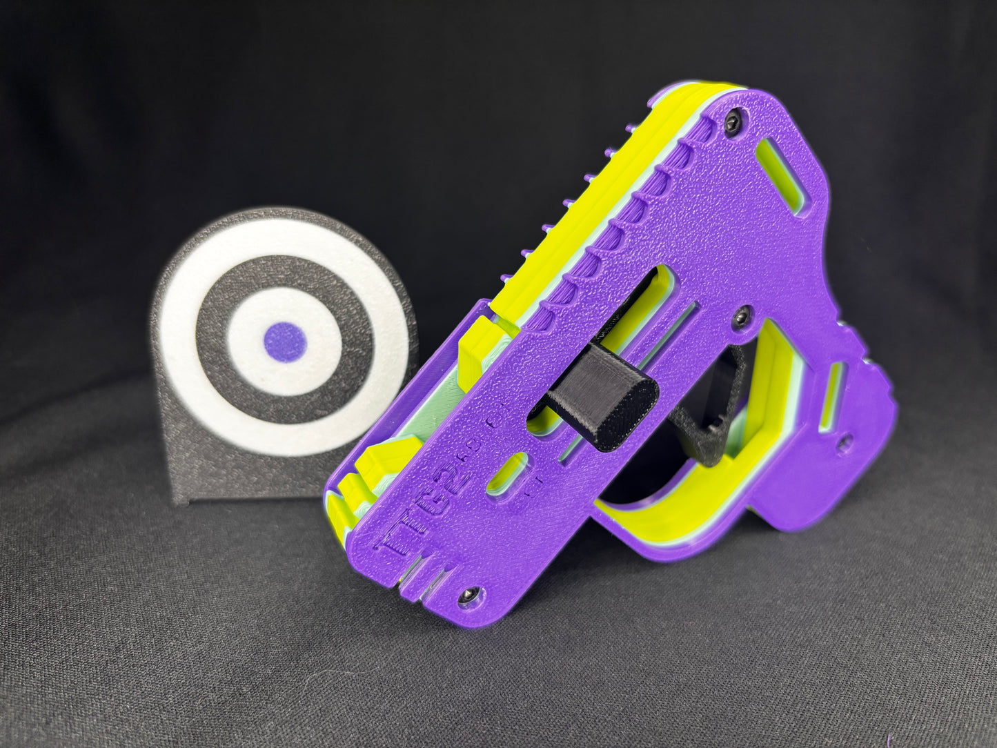 Tic Tac Blaster (purple/blue/lime green)